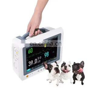 Portable Digital Technology Vet Veterinary Medical Animals Vital Sign Multiparameter Monitor thumbnail-2
