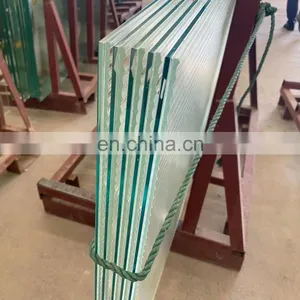 5+5mm Fluted Low Iron Tempered Laminated Glass thumbnail-3