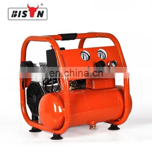 Bison 6 L Small 1100W Silent Oil Free Air Compressor 1.5Hp Low Noise Portable Oilless Air Compressor thumbnail-1