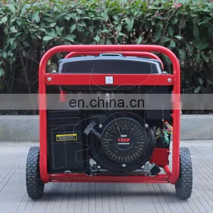 Bison China 220 Volt 5kw 5kva Single Phase Silent Portable Gas Operated Electric Power Gasoline Generators For Sale thumbnail-5