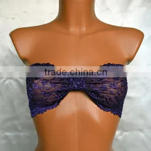 Lace Top Bandeau Sexy Lingerie Set thumbnail-2