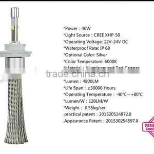 Top Quality24w 3x5 Square Led Headlight,h13 Led Headlight,p15d Led Motorcycle Headlight thumbnail-3