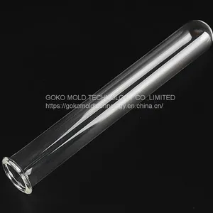 Manufacturers Wholesale Bar Glass Test Tube Rolled Edge Glass Test Tube Cocktail Round Bottom Test Tube Special Glass Roll-mouth Test Tube thumbnail-2