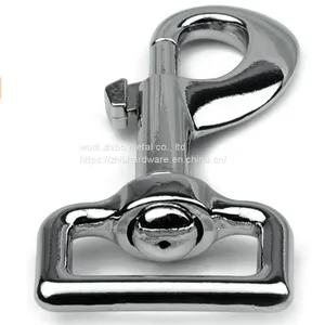 Marine Hardware 304/316 Square Ring Swivel Snap Hook thumbnail-1