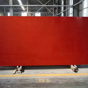 Code：red Crystal，Calacatta Artificial Stone Quartz Slab Kitchen Countertops thumbnail-3