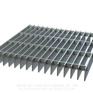 Hot Galvanized Building Reconstruction Building Upgrade Flooring Bar Grating /Heavy-Duty Industrial Steel Floor Grating thumbnail-2
