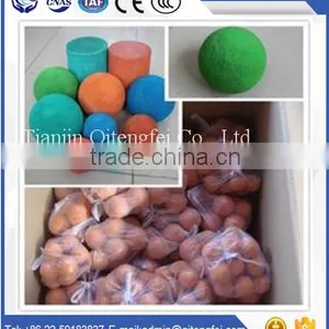 China Wear Resisting Concrete Pumps Cleaning Sponge Ball thumbnail-3