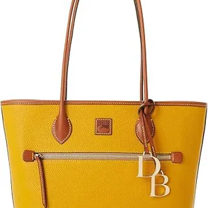 Large Tote Bags for Women, Pebble Grain Leather Tote Bag With Zipper and Long Shoulder Straps thumbnail-1