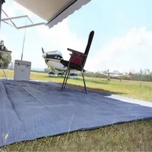 4x6M Groundsheet Awning Carpet With Stainless Steel Eyelets and 1 PVC Bag , 13 Pegs thumbnail-4