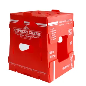 Recycled Turnover Vegetable Packaging Box Vegetable Corrugated Boxes thumbnail-5
