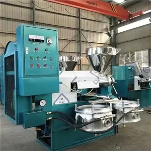Small Scale Cooking Oil Making Machine 100 - 500 Kg Per Hour Cold and Hot Press Oil Extraction Machine Oil Press Machine for Groundnuts &Peanuts thumbnail-2