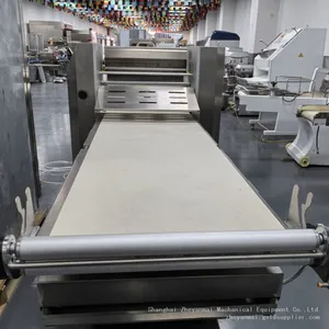 Automatic Stand Style Foldable Stainless Dough Sheeter Dough Overlapping Machine thumbnail-4