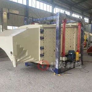 Food Powder Particle Grading Equipment Square Swing Sieve Stainless Steel Linear Sieve thumbnail-3