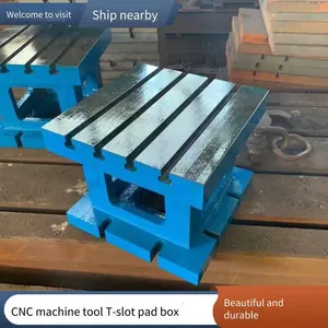 T-slot Cast Iron Square Box and Cushion Box, Workbench Scribing Equal-height Scraping and Scribing Right-angle Magnetic Table thumbnail-5