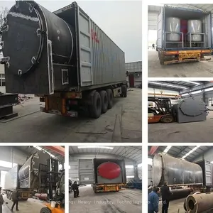 Large Capacity Coal Sawdust Charcoal Palm Kernel Shell Log Wood Carbonization Furnace Machine thumbnail-5
