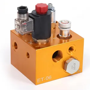 Custom Manifolds Aluminum Hydraulic Manifold Block Parts High Quality Machined Collector Blocks Hydraulic Valve V2073 thumbnail-4