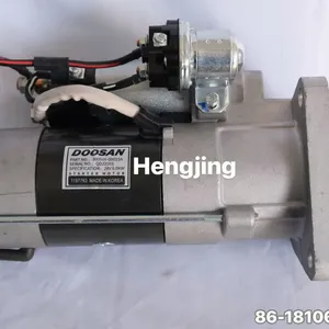 300516-00015 Dl08 Doosan Engine 13 Teeth Starter for Korea Genuine Parts thumbnail-1