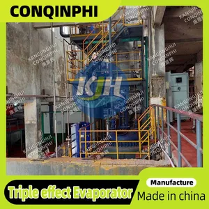 Planta de dessalinização de salmoura de alta salinidade e alta eficiência, carcaça em aço inoxidável 304L anti-corrosão, motor operacional de 5,5kW thumbnail-1