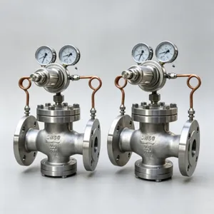 SS316L Marine Nitrogen Regulator With Safety Relief Valve Zero Internal Leakage thumbnail-2