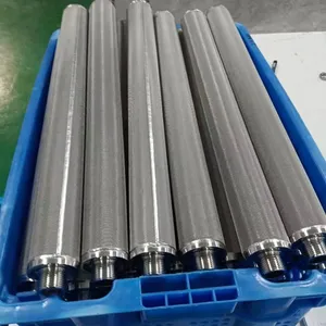 316L Sintered Wire Mesh 100 Micron Pore Size 1m x 30m Roll Industrial Filter thumbnail-1