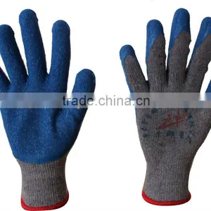10 Gauge Crinkle Latex Coated Gloves thumbnail-2