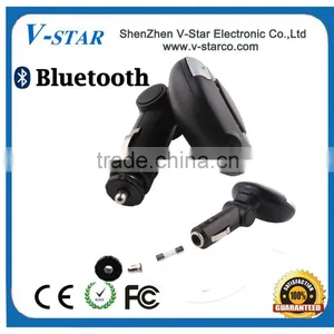New Bluetooth 4.0 Handsfree Multipoint Speakerphone Car Speaker Kit With Car Charger GPS Music Player thumbnail-5