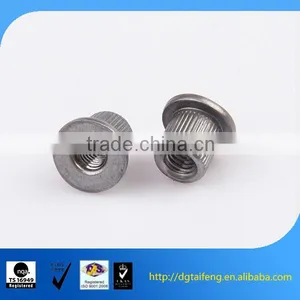 Color Zinc Coated Carbon Steel Internal Thread Rivet Nut thumbnail-1
