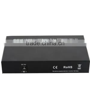 Hot Selling Gigabit Ethernet Optical Fiber Switch 2 Rj45 Ports & 4sfp Sockets thumbnail-6