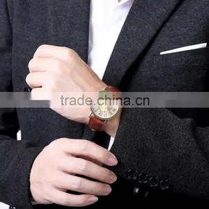 Wholesale Fashion Leather Strap Latest Watches for Men thumbnail-5