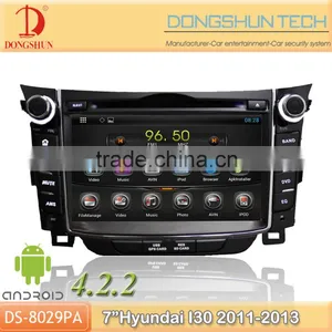 7" Hyundai I30 2011-2013 Pure Android 4.2.2 Car GPS With WIFI/3G thumbnail-1