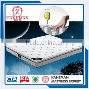 Luxury Bedroom Set Euro Pillow Top Pocket Spring Mattress With Nice Cover thumbnail-1
