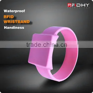 Printed Silicone Wristbands RFID Wholesale for Holidays thumbnail-1