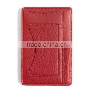 New Fashion Top Grade Handmade Cheap Red Faux Leather Note Jotter thumbnail-2
