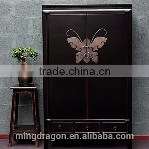 Bed Room Furniture,solid Wooden Wardrobe, thumbnail-5