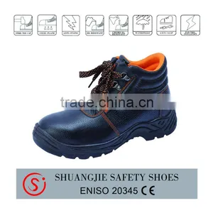 Factory Price Lace up Anti-static Oil Resistant Safety Boot With Steel Toe thumbnail-1