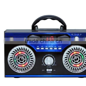China Time Function High Quality Karaoke Display Portable Yes Screen Digital Radio thumbnail-1