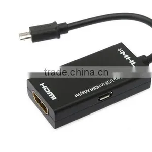High Speed Micro MHL to HDMI Cable MHL to HDMI Adapter thumbnail-1