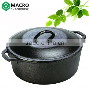 Season Cast Iron Dutch Oven/cookware thumbnail-1