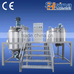 Hot Saled Cosmetic Vacuum Homogenizing Emulsifying Mixer thumbnail-1