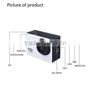 Full HD Helmet Sport Action Camera Wholesale thumbnail-4