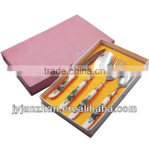 Gift Ceramic Cutlery Spoons Made by Factory and Sell by Factory Directly thumbnail-1