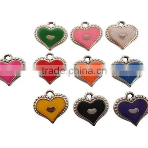 Acrylic Red Heart Shaped Beads Pendant thumbnail-1