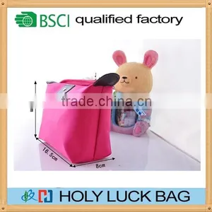 High Quality Waterproof Make up Bag With Zipper Cosmetic Bag thumbnail-5