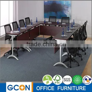 Modular U Shape Small Office Conference Table thumbnail-1