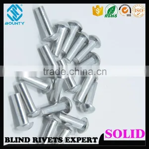 ZINC PLATED PAN HEAD STEEL SOLID RIVETS thumbnail-4