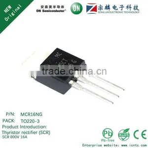 Genuine Original MCR16NG TO220-3 Thyristor Rectifier (SCR) 16A 800V thumbnail-1