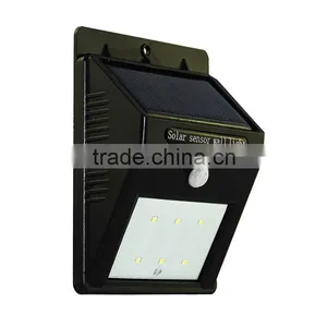 OUTDOOR WALL LIGHT SOUND SENSOR SOLAR LED WALL LAMP thumbnail-1