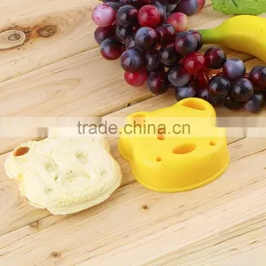 2015 New Home DIY Cookie Cutter Plastic Sandwich Toast Bread Mold Maker Cartoon Bear Cake Mold Cooking Tools thumbnail-6