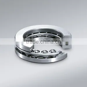 42-0022 Thrust Ball Bearing Supplier With Nylon Cage Double Direction Full Shield Steel Miniature Axial Load Thrust Ball Bearing thumbnail-1