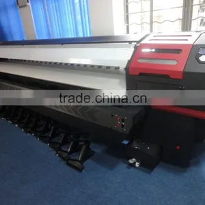 3.2m Indoor Outdoor Printer/ Crystal Jet CJ4000 Flex Banner Printer thumbnail-3